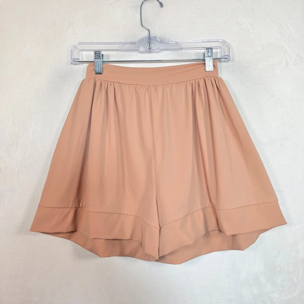 Vintage Kelle Dance Costume Women's M S Peach Sheer Lyrical Ballet Contemporary